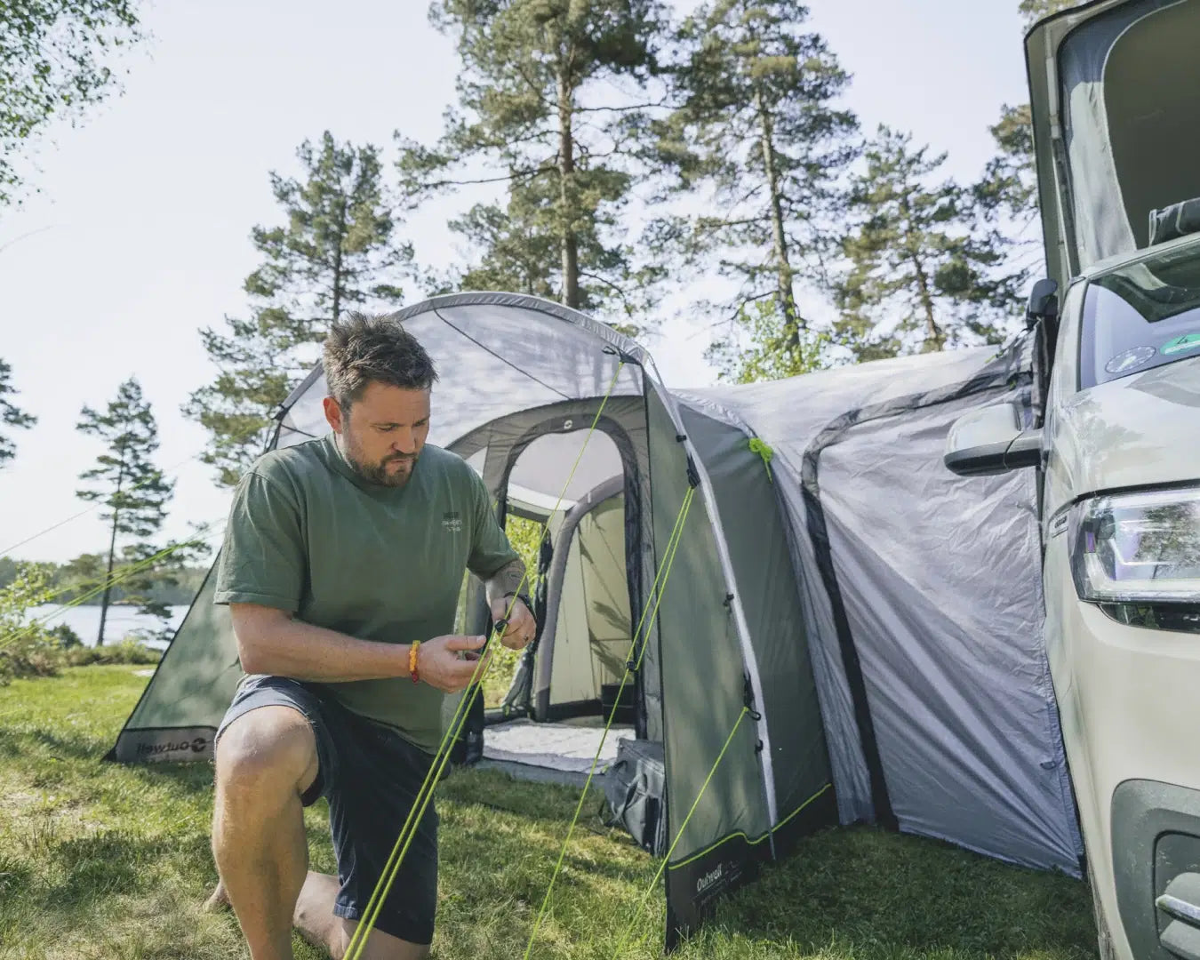 Outwell Talladega AIR Campervan Driveaway Awning