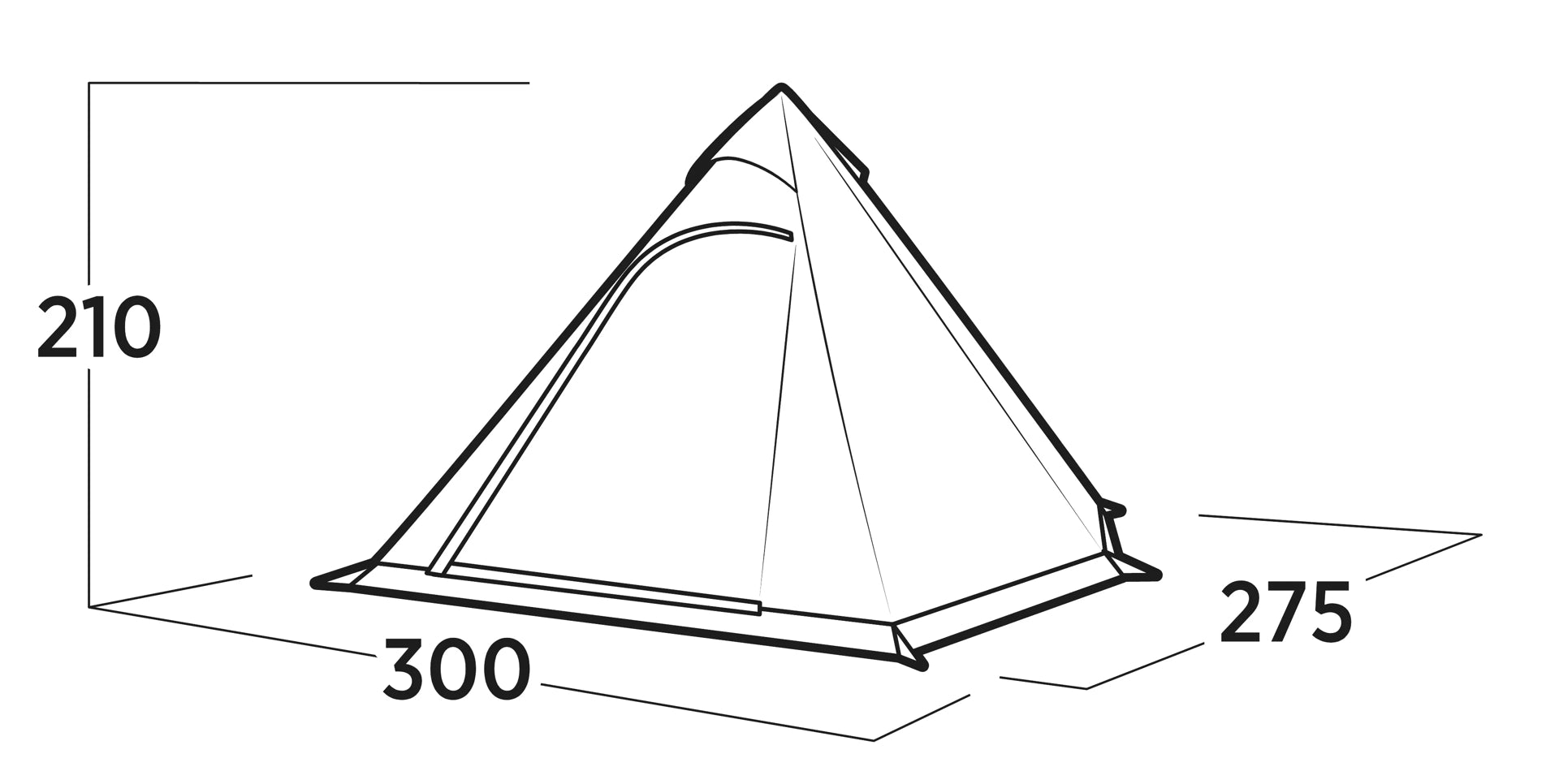 Easycamp Otra Tipi Glamping Tent