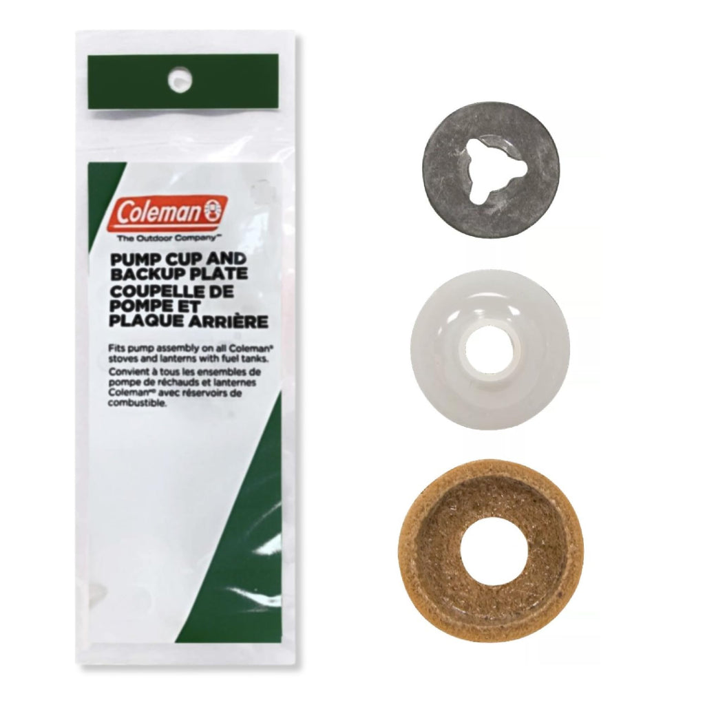Coleman Pump Cup & Back Up Plate