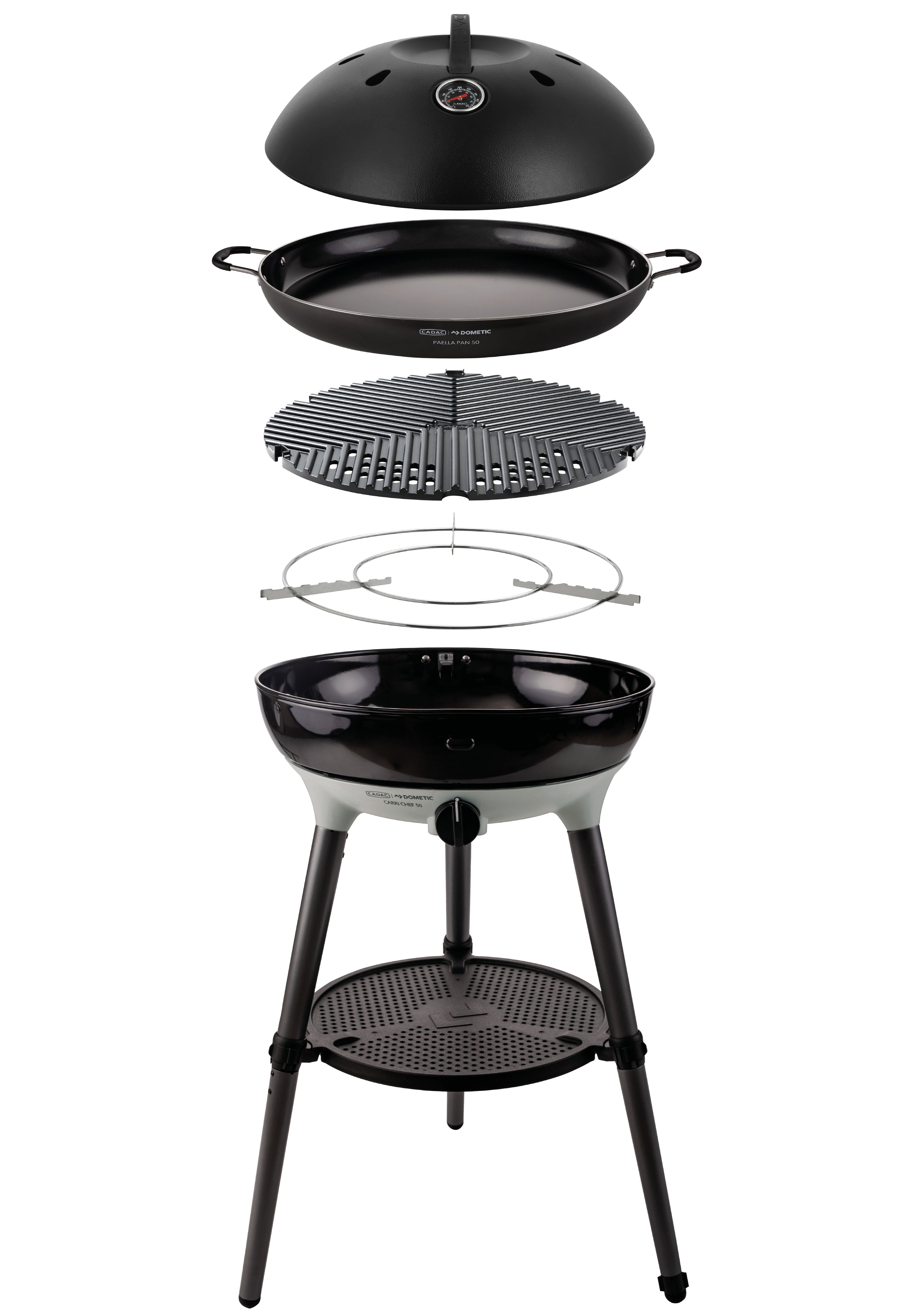 cadac carri chef 0 bbq 50 paella pan combo