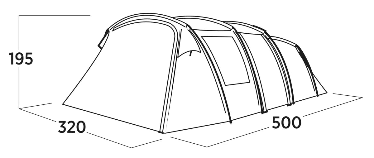 Easy Camp Hamra 5 Poled Tent