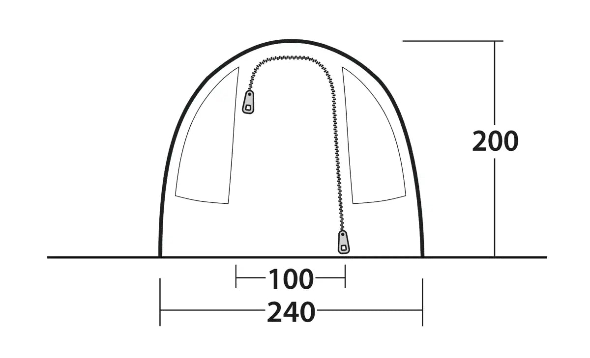 Outwell Sky 2 Poled Tent
