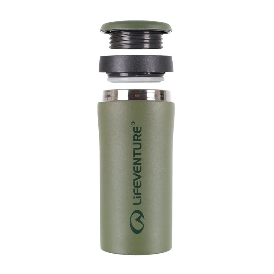 Lifeventure Thermal Mug Matt Khaki