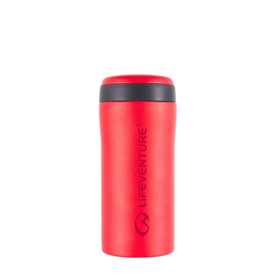 lifeventure thermal mug matt red 300ml
