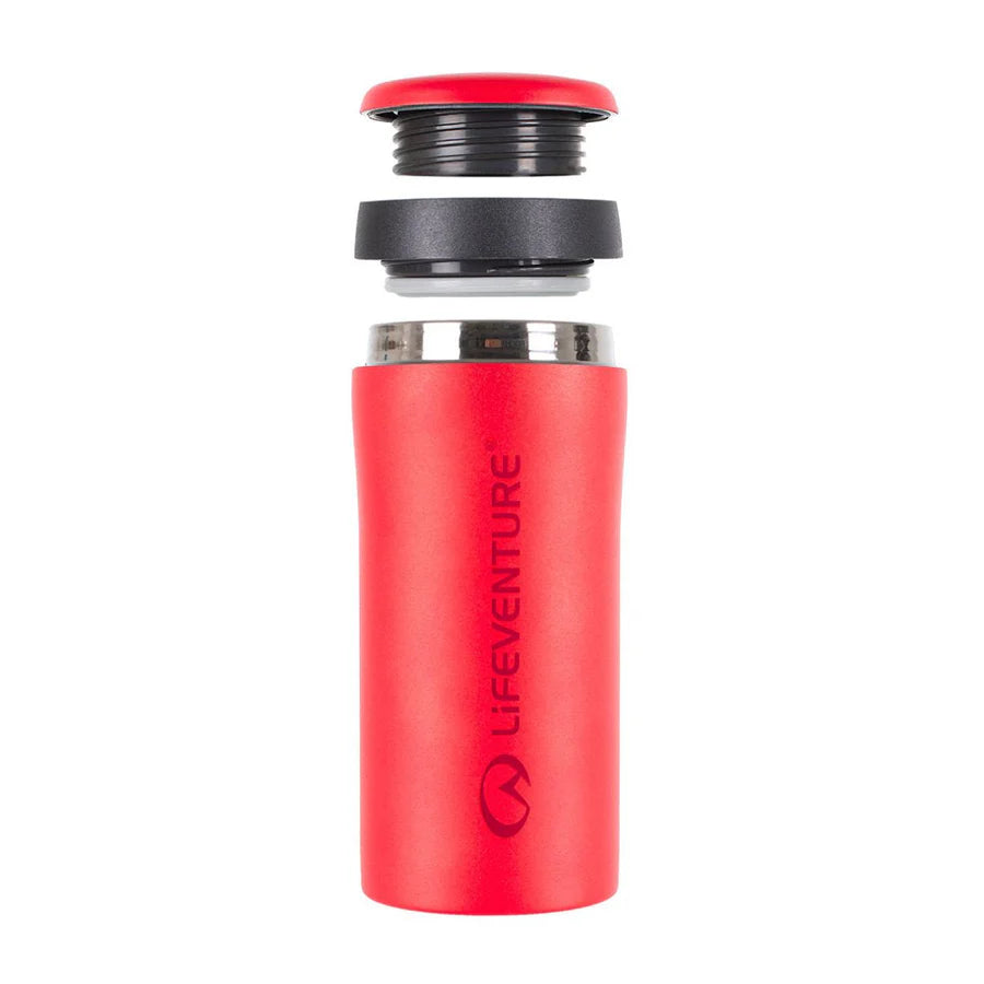 Lifeventure Thermal Mug Matt Red
