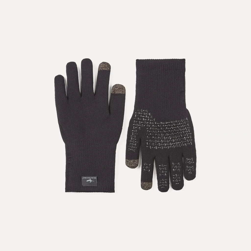 sealskinz anmer waterproof all weather knitted ultra grip glove