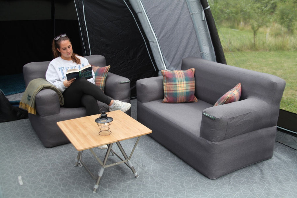 Outdoor Revolution Campese Inflatable Duo Two Seat Sofa Chair