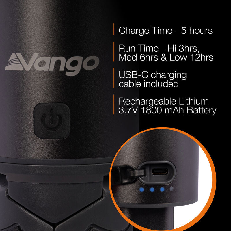 Vango Comet LED Rechargeable Tripod Light