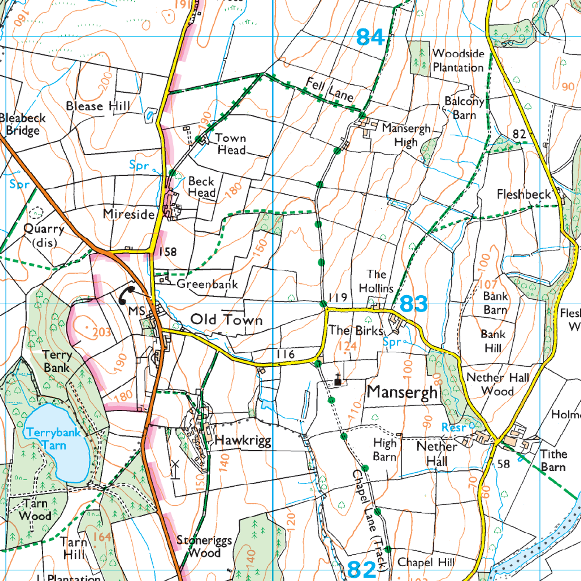 Ordnance Survey Explorer OL2 Yorkshire Dales
