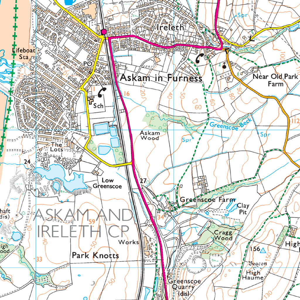 Ordnance Survey Explorer  OL6 Map The English Lakes South Western Area
