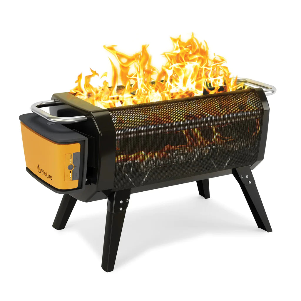 Biolite Firepit+ Wood & Charcoal Smokeless Fire Pit