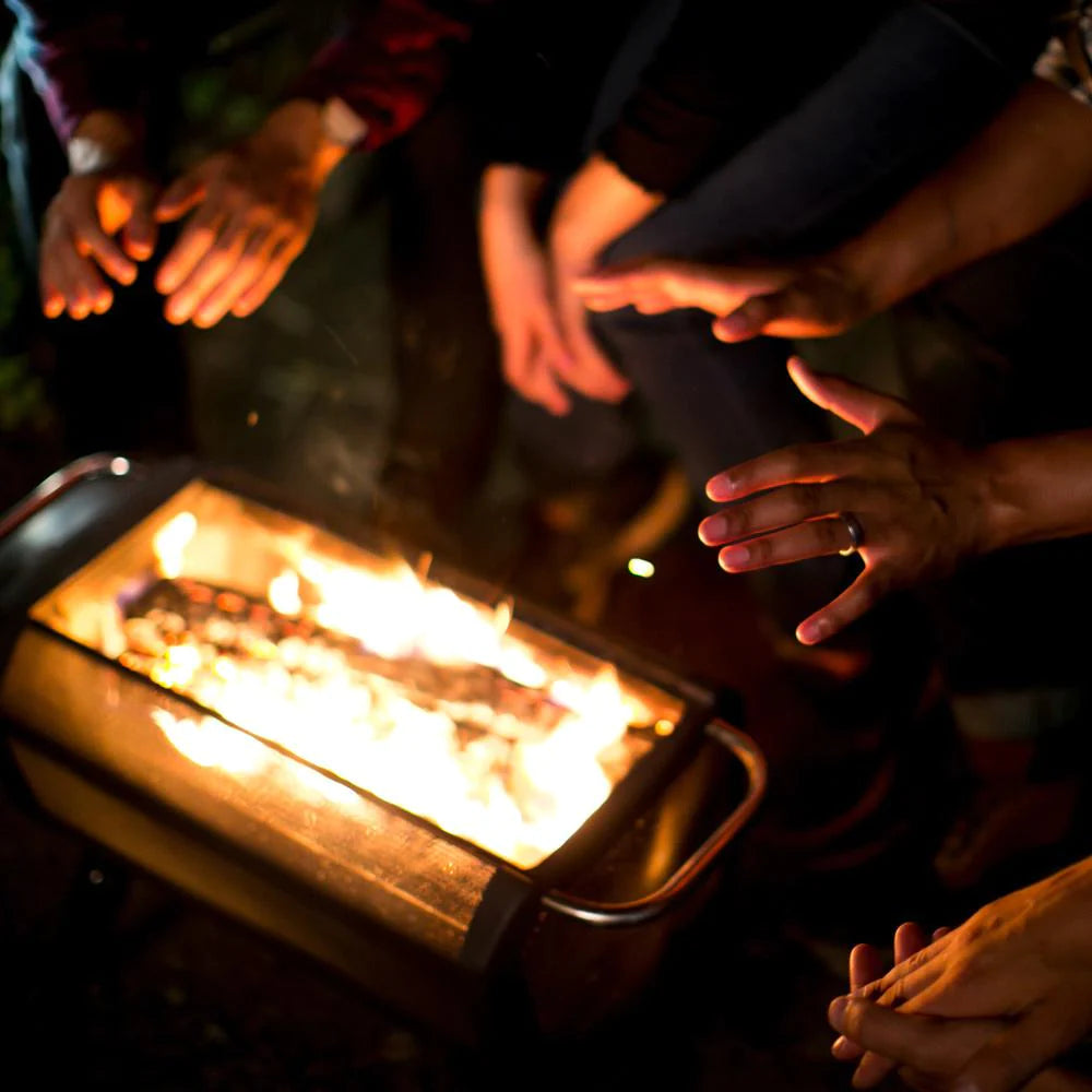 Biolite Firepit+ Wood & Charcoal Smokeless Fire Pit