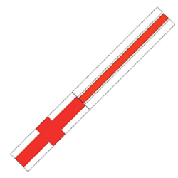 Spirit of Air Flag Windsock St George Cross