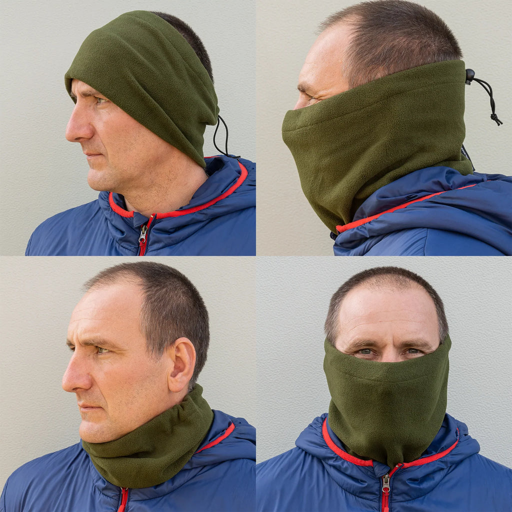Highlander Polar Fleece Neck Warmer Black
