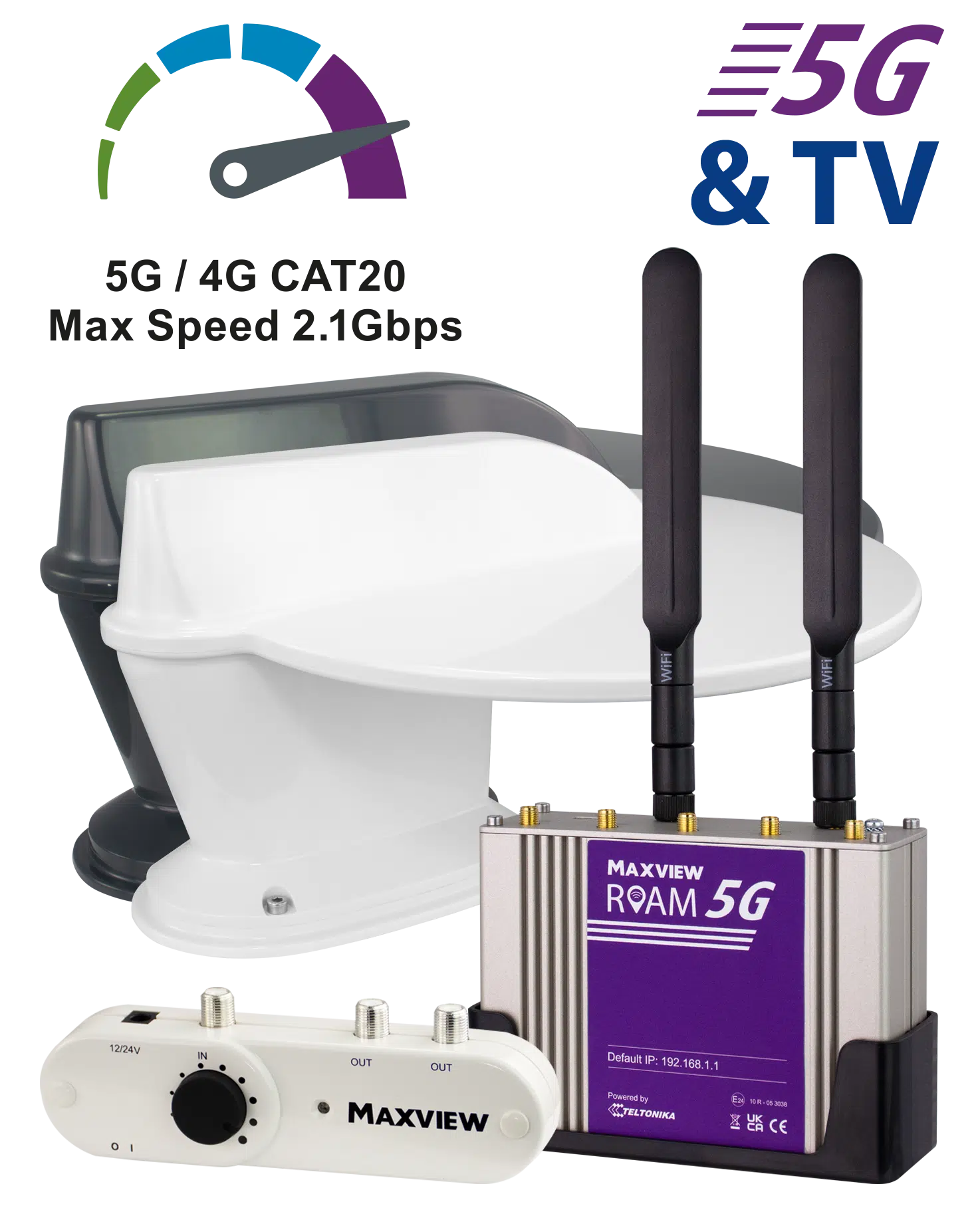 Maxview Roam 5g Combo White Wifi System