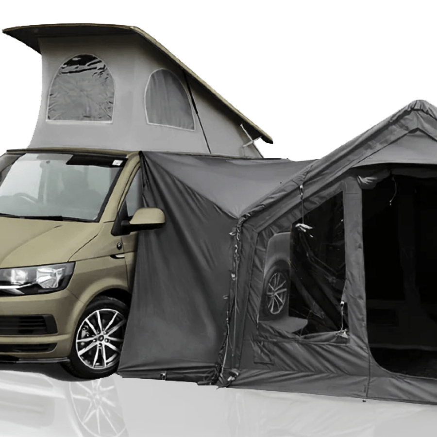 Holawild AirTek Machu Picchu Medium Inflatable Drive Away Campervan Awning – Grey