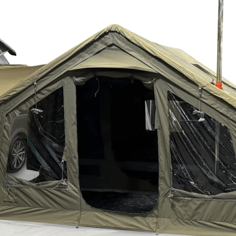 Holawild AirTek Machu Picchu Medium Inflatable Drive Away Campervan Awning – Khaki