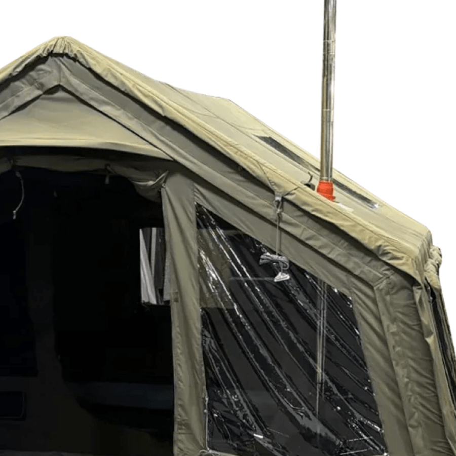 Holawild AirTek Machu Picchu Medium Inflatable Drive Away Campervan Awning – Khaki