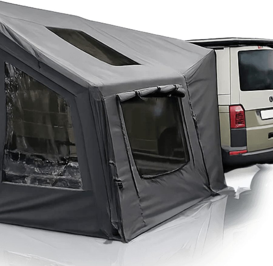 Holawild AirTek Machu Picchu Small Inflatable Drive Away Campervan Awning – Grey