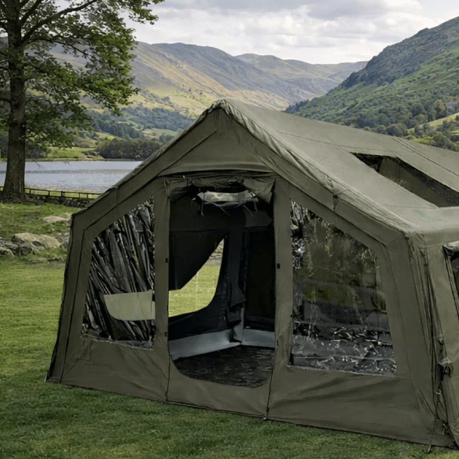 Holawild AirTek Machu Picchu Small Inflatable Drive Away Campervan Awning – Khaki