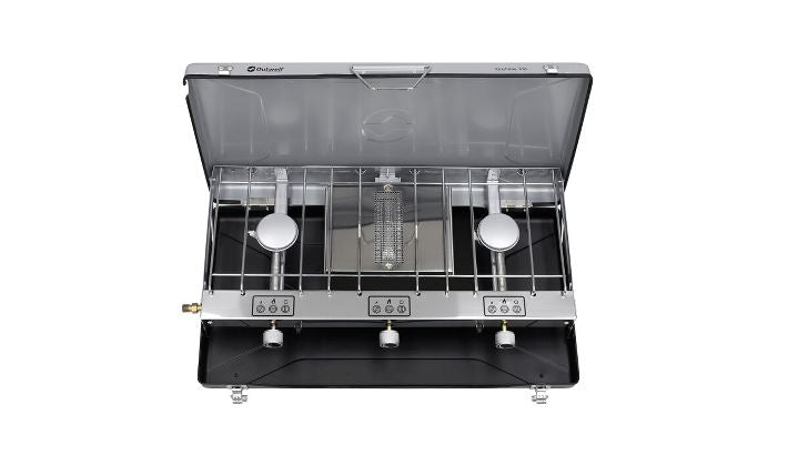 Outwell Kirishima Trio 2 Burner Camping Gas Stove & Grill