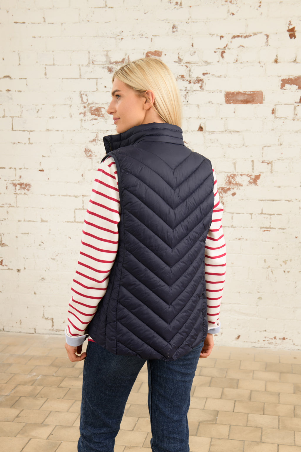 Lighthouse Laurel Gilet Navy