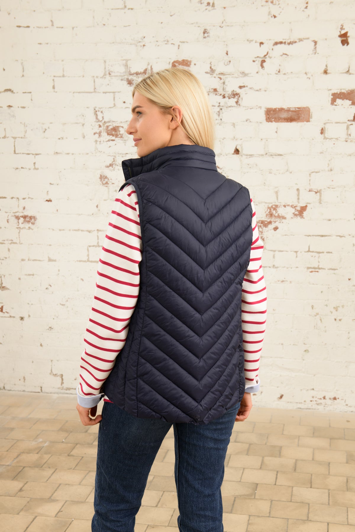 Lighthouse Laurel Gilet Navy