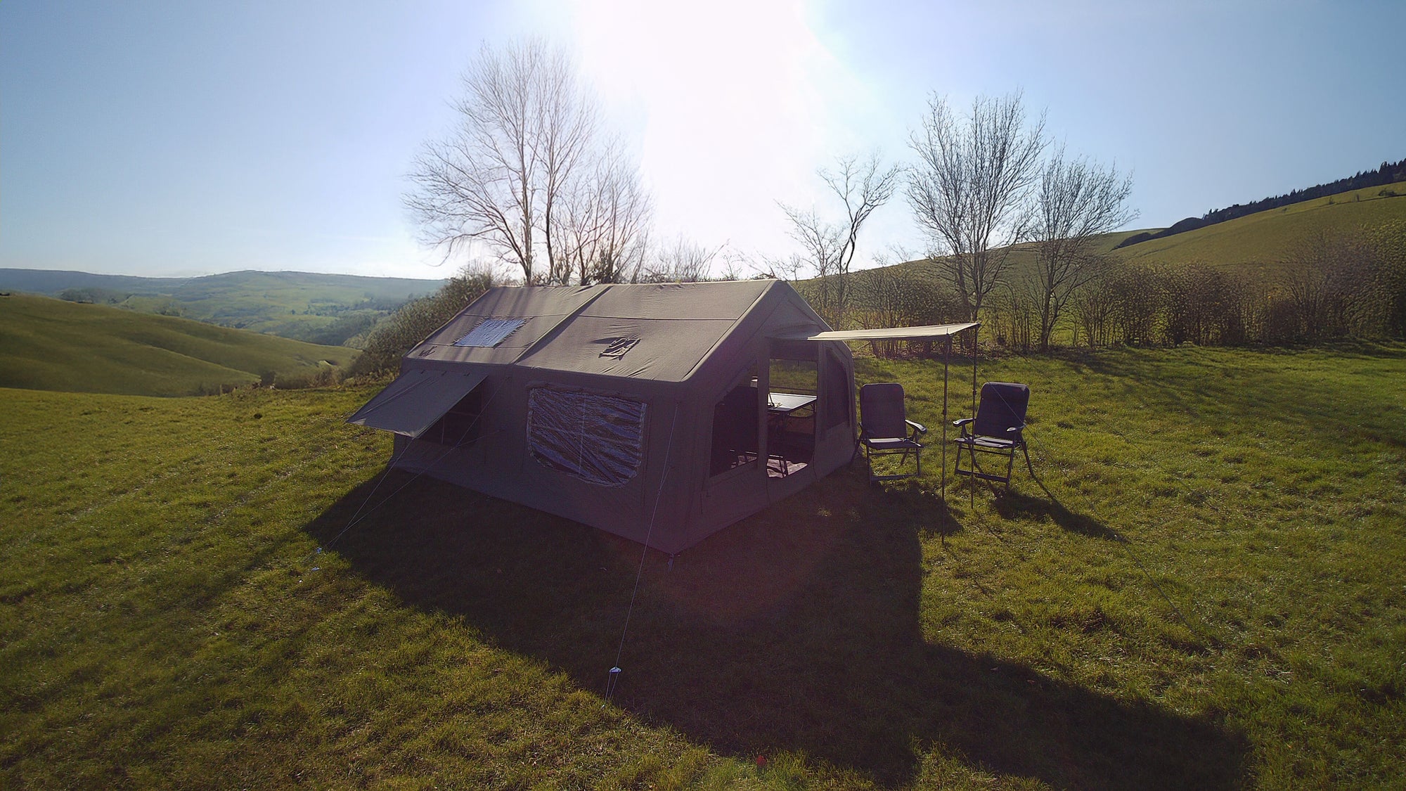 Holawild Airtek Machu Picchu L Khaki Lodge Tent