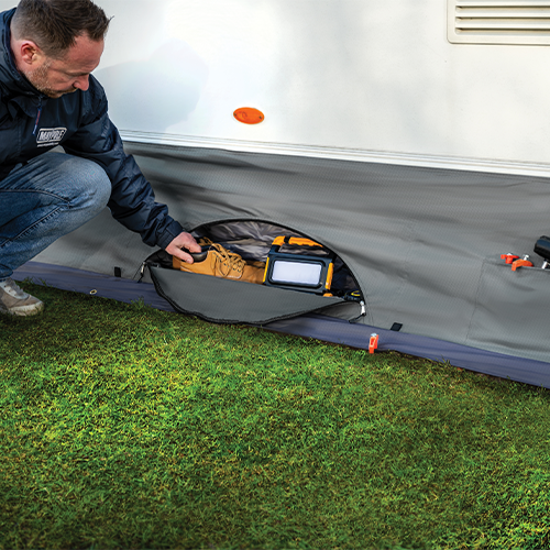 Maypole Caravan Draught Skirt Organiser MP9574