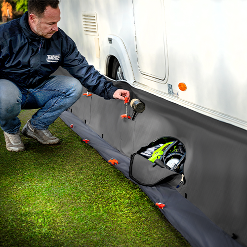Maypole Caravan Draught Skirt Organiser MP9574