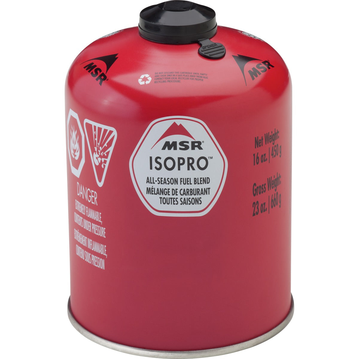 msr isopro gas cannister 450g