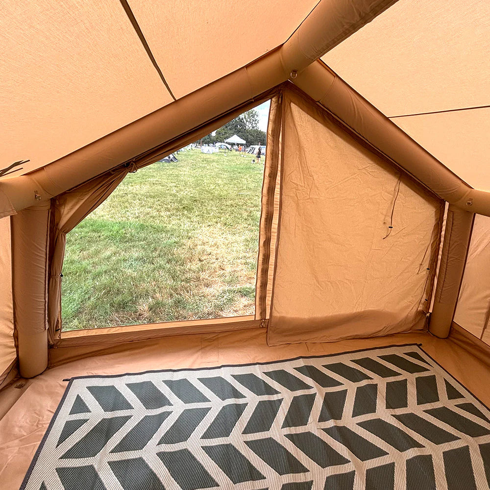 Holawild Machu Picchu Panoramic Zip In Door Beige