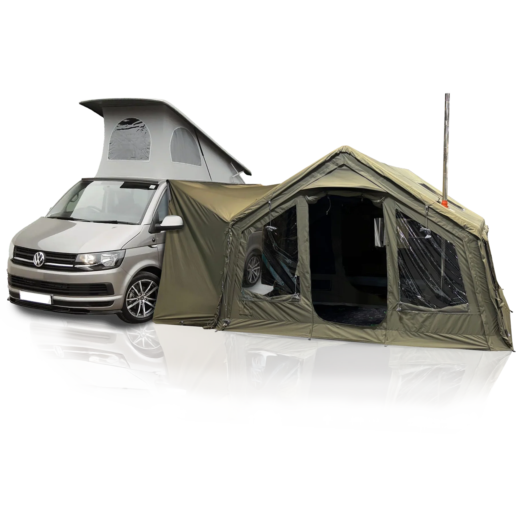 Holawild Machu Picchu Campervan Driveaway Awning Medium Khaki