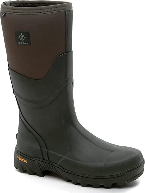 Northcape Men's Coniston Neoprene Welly Green