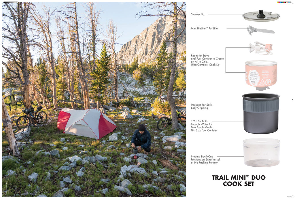 msr lightweight trail mini duo cook set