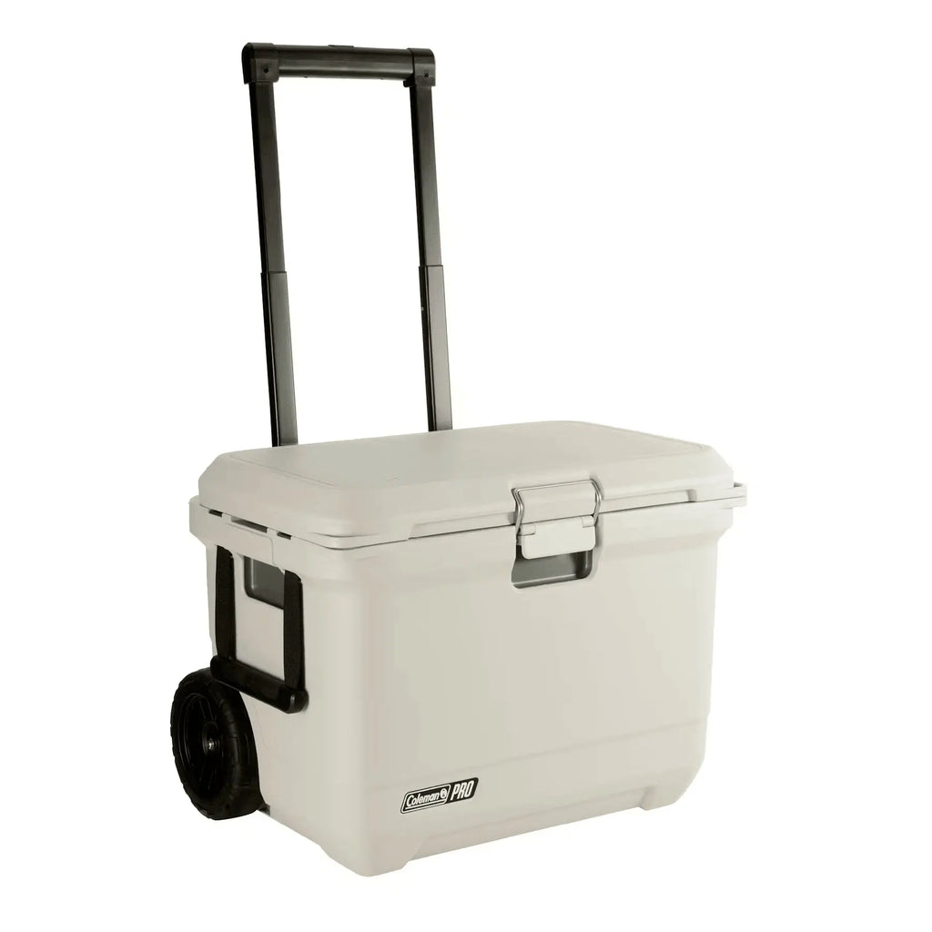 COLEMAN PRO SERIES 55QT WHEELED COOL BOX