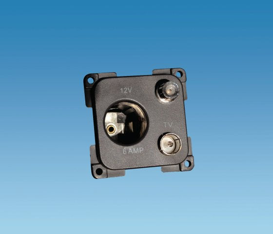 C-Line 12v TV & SAT Socket