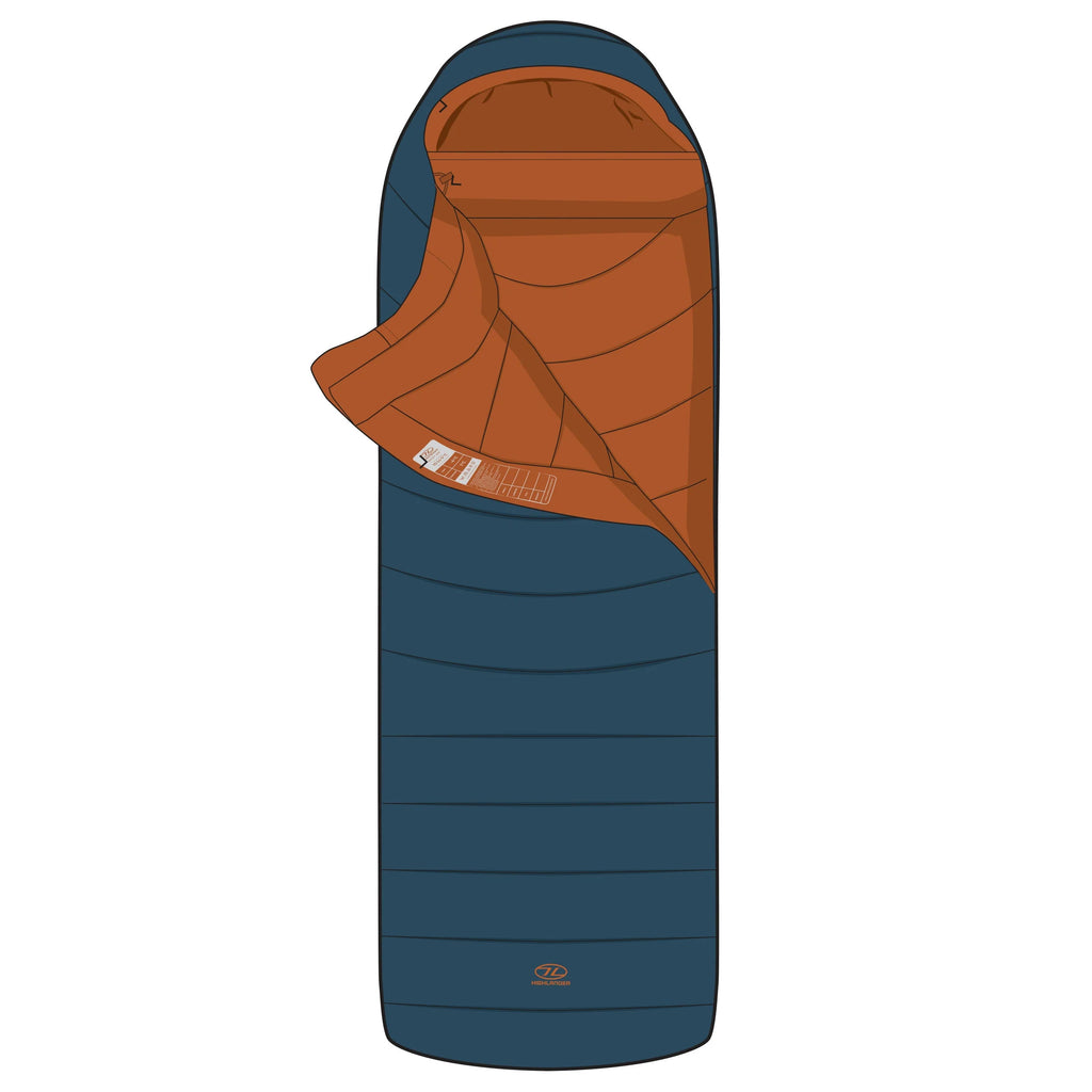 Highlander Rayet Hybrid 250E Mummy Sleeping Bag