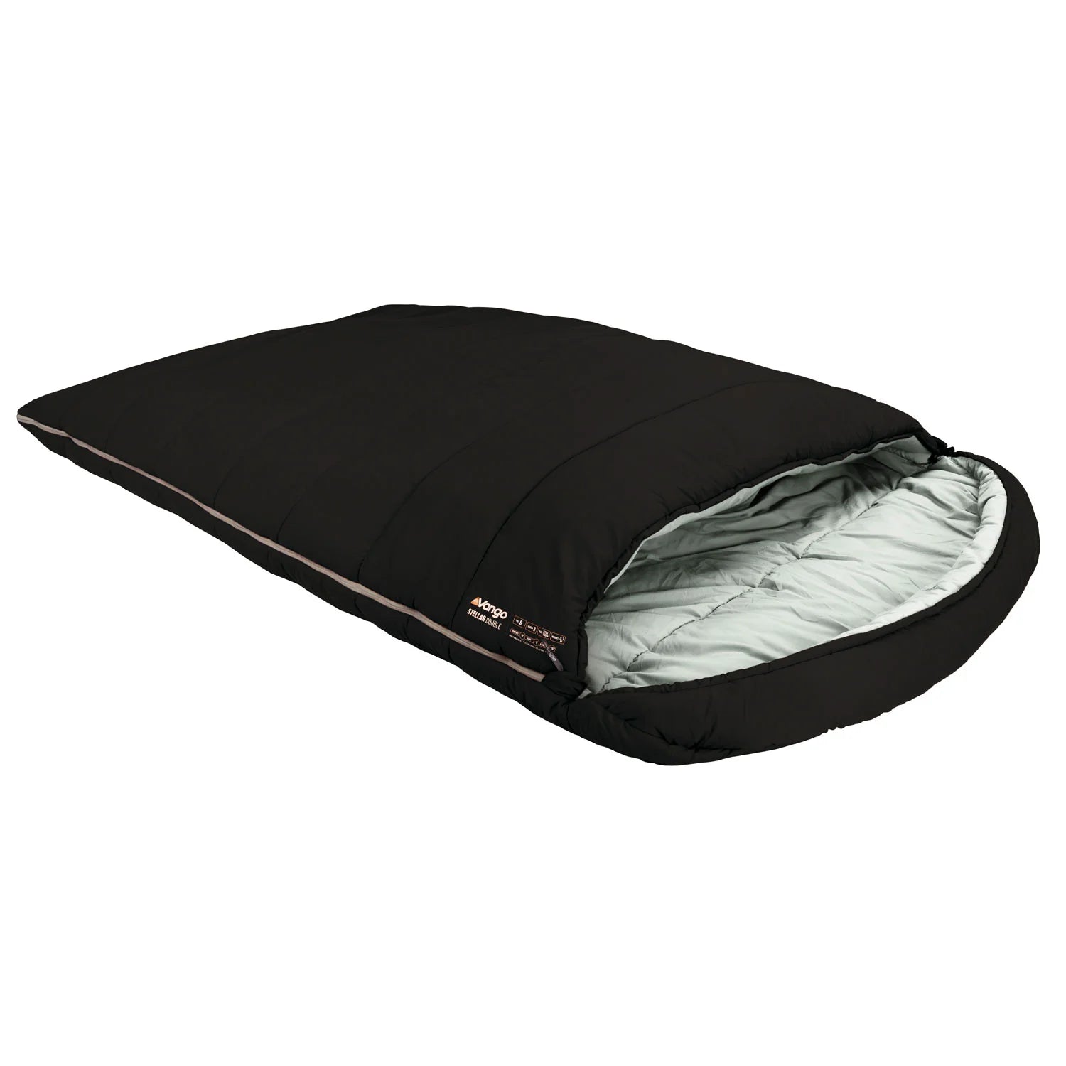 Vango Stellar Double Sleeping Bag Black