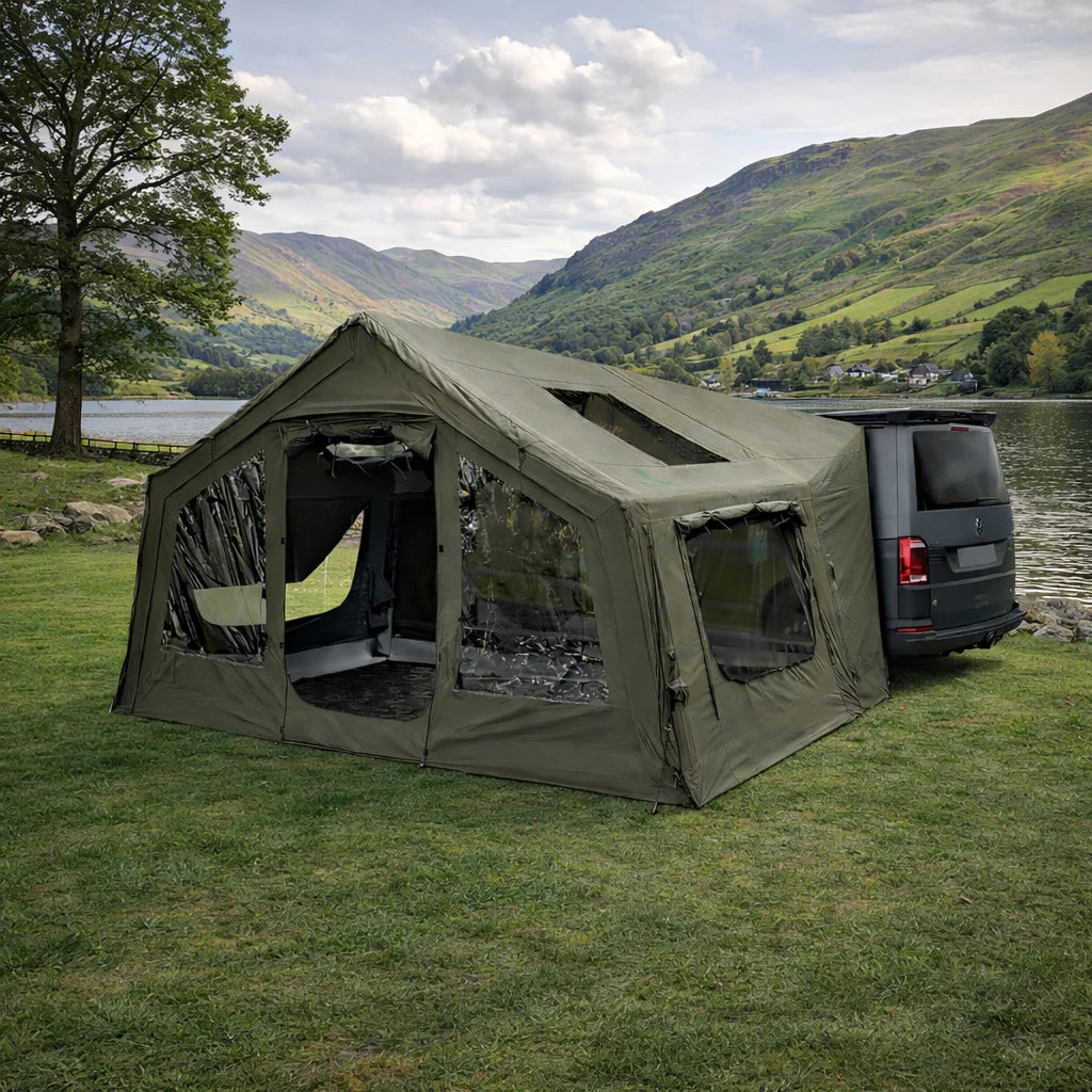 Holawild AirTek Machu Picchu Campervan Driveaway Awning Small Khaki