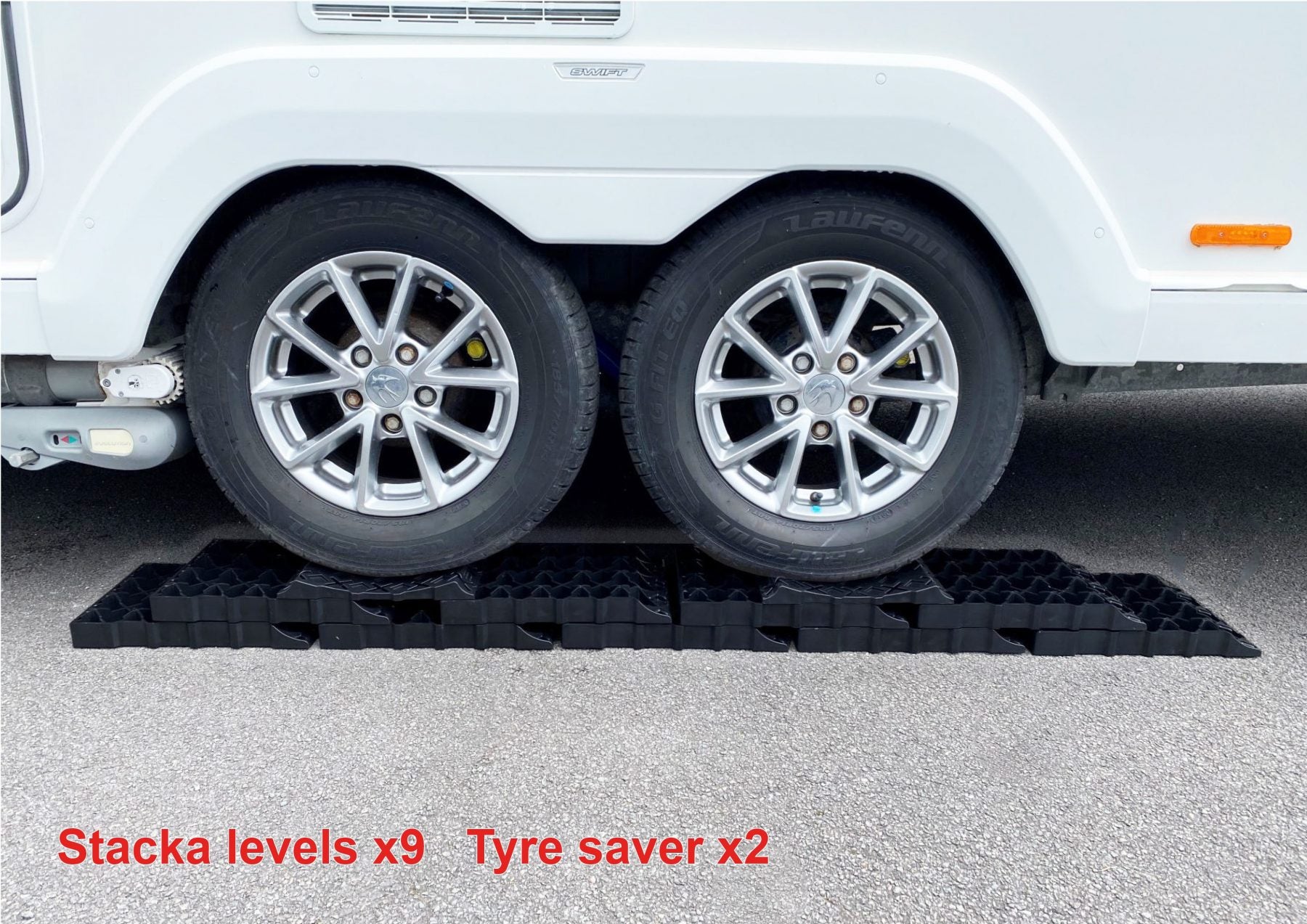 Full Size Stacka Milenco Twin Axle Stacka Level 9 Set from Jacksons of Old Arley