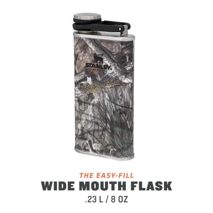stanley easy fill wide mouth hip flask 0.23l  country DNA mossy oak