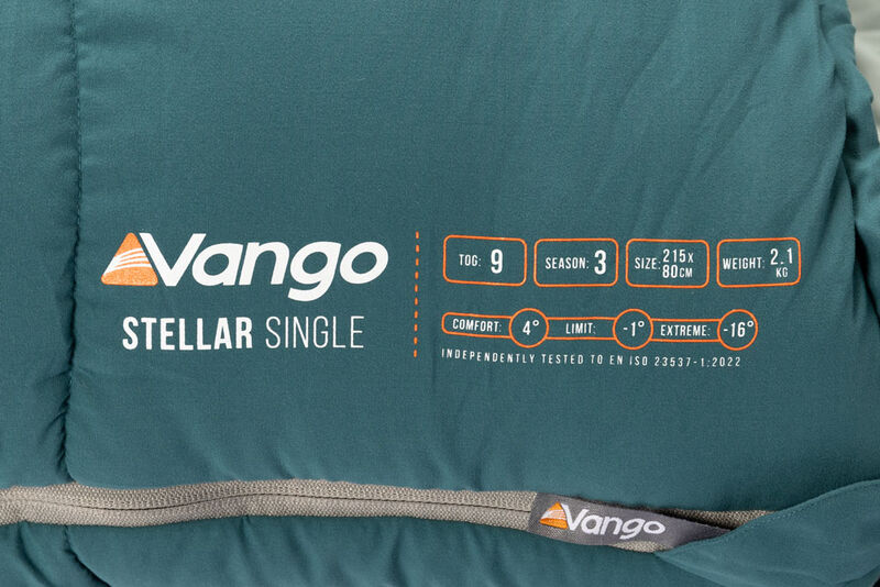 Vango Stellar Single Sleeping Bag Oasis