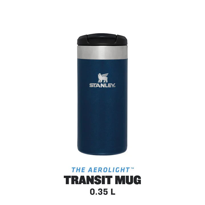 Stanley Aerolight Transit Travel Mug 0.35L Royal Blue Metallic