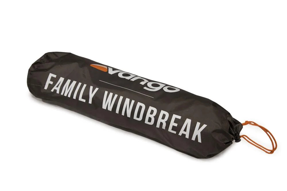 Vango Family Poled Windbreak Cloud Grey/Black