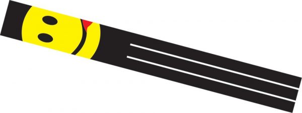 Spirit of Air Flag Windsock Acid Smiley Face