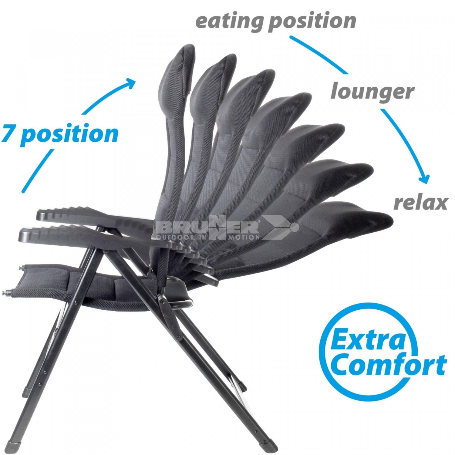 Brunner Aravel 3D Reclining Chair Small Black