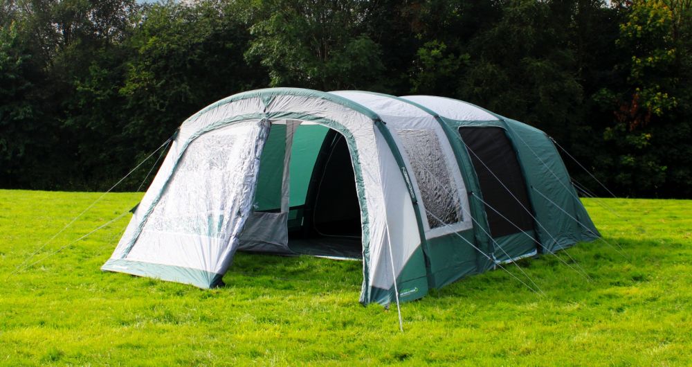 outdoor revolution atom 600 air 6 person tent