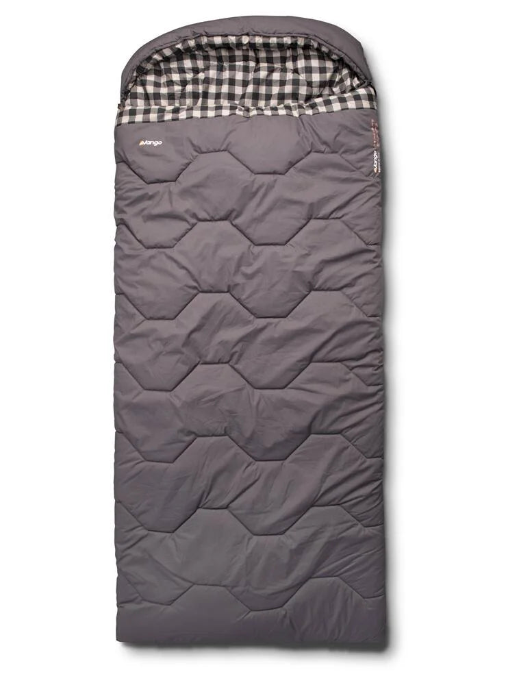 vango aurora xl grande sleeping bag grey 