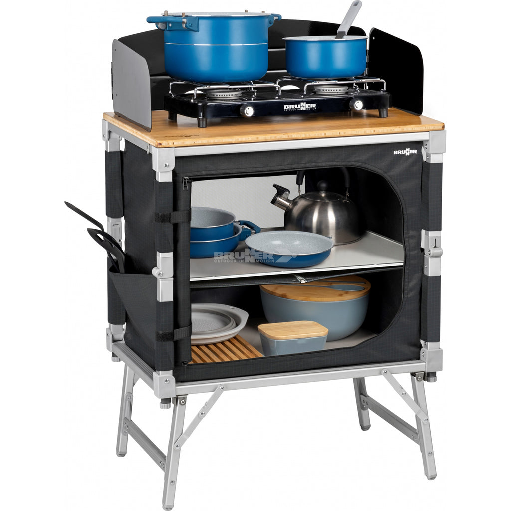 Brunner Azabache Cube Folding Camp Kitchen